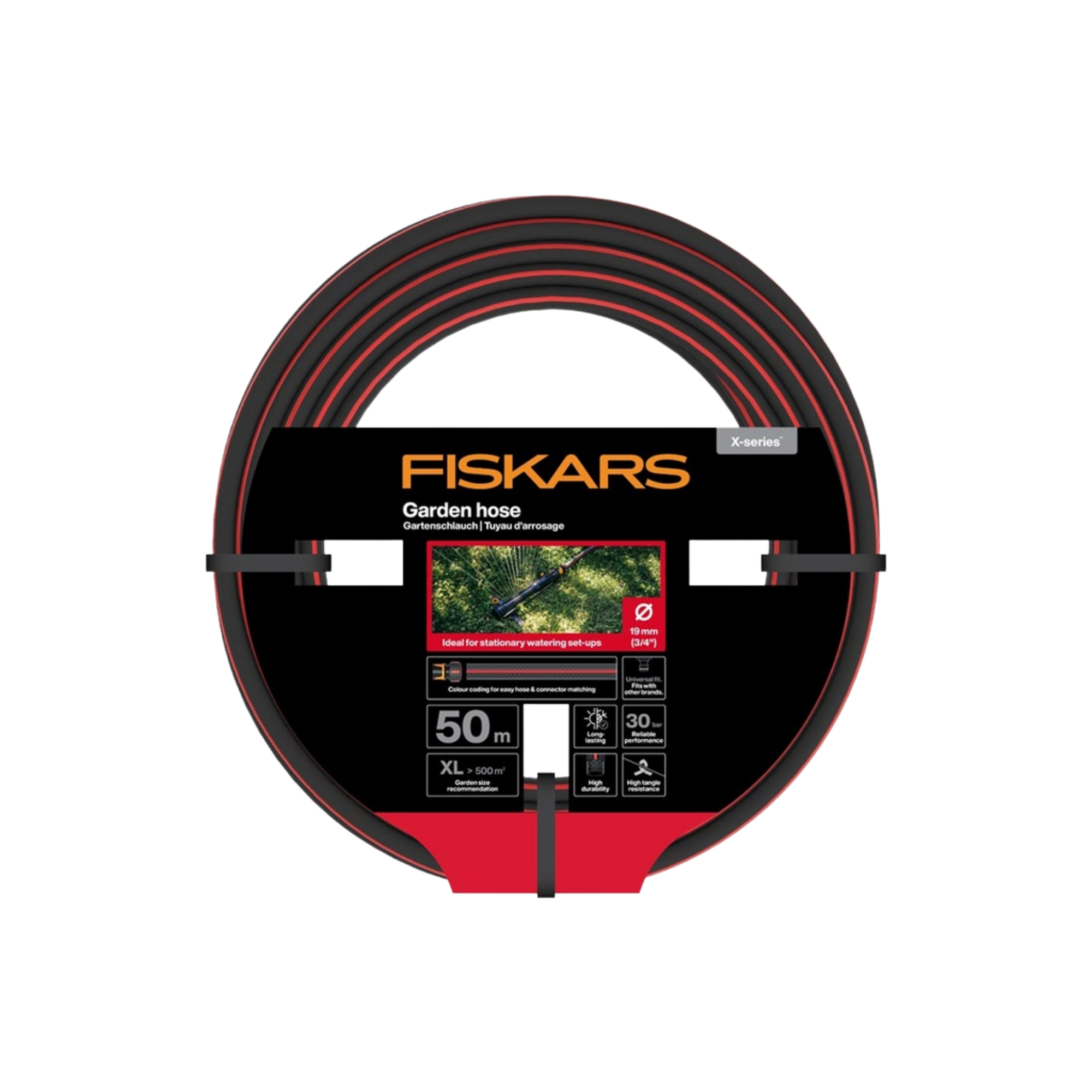 FISKARS X-Series tuinslang 19 mm (3/4”) 50 meter - Afbeelding 2
